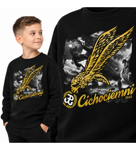 BLUZA DZIECIĘCA  PATRIOTYCZNA CICHOCIEMNI